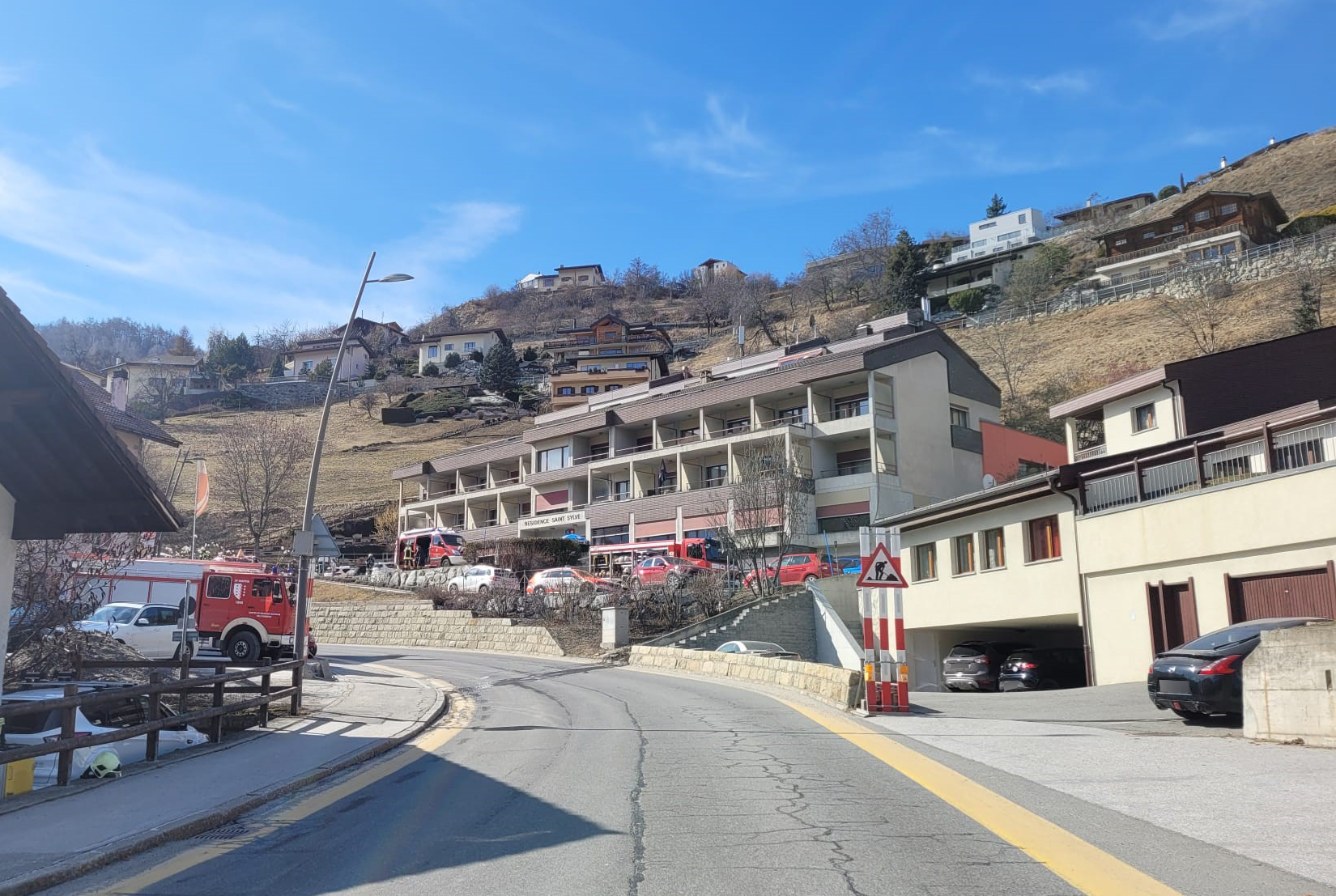 Incendie dans un EMS de Vex, en Valais: deux membres du personnel soignant légèrement intoxiquées par la fumée